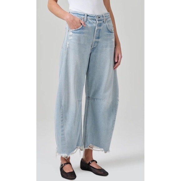 Brand New Citizens of Humanity Horseshoe Jeans 28 SAVAHN Light Blue #3 - Picture 4 of 16